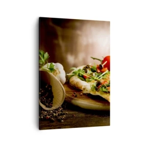 Vászonkép - Egyenesen a kemencéből és a kertből - 50x70 cm