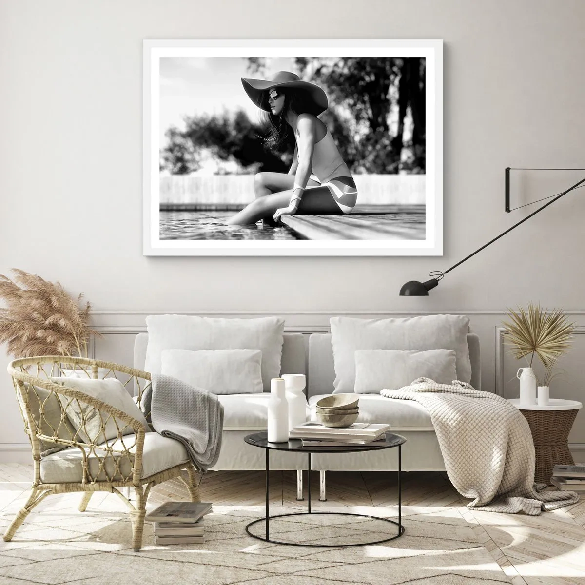 Poszter fekete keretben - Egy nyári álom - 100x70 cm