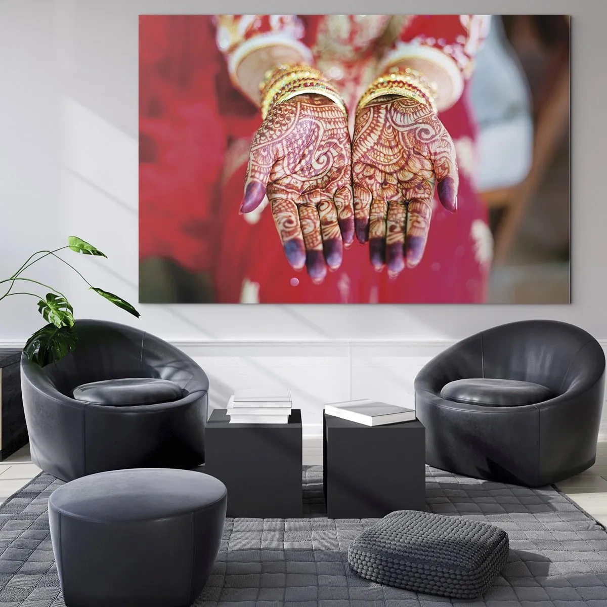 Üveg kép - Szerencsére elkészült - 120x80 cm