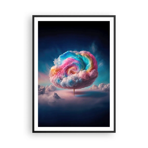 Poszter fehér keretben - Álom egy vidámparkról - 70x100 cm