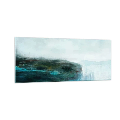 Üveg kép - Tengeri absztrakció - 100x40 cm