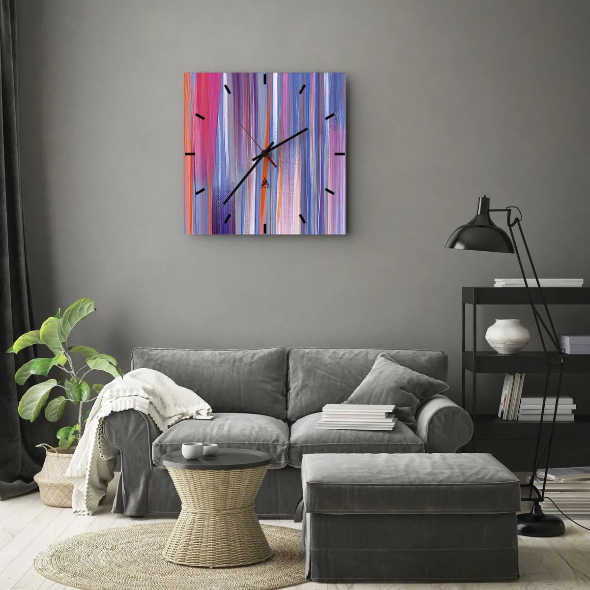 Falióra, Óra - Felemelkedés - 40x40 cm