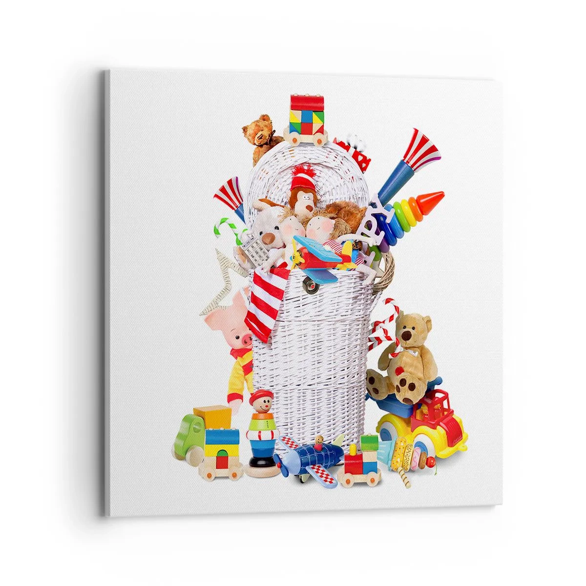 Vászonkép - A picur kincsei - 70x70 cm