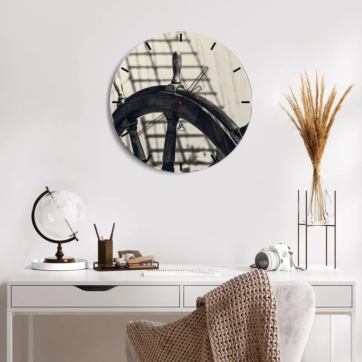 Falióra, Óra - Tengeri történetek - 30x30 cm