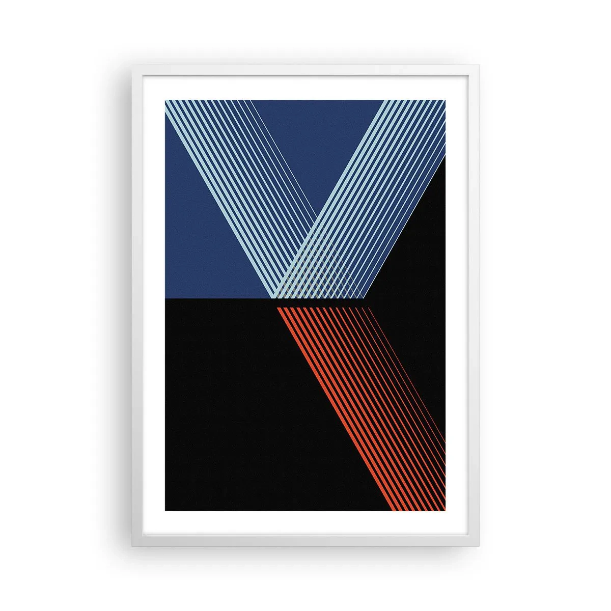 Poszter fekete keretben - Egyszerű történet - 50x70 cm