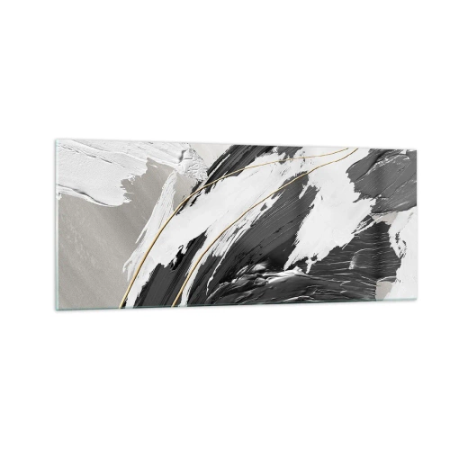 Üveg kép - Absztrakció érzékkel - 100x40 cm