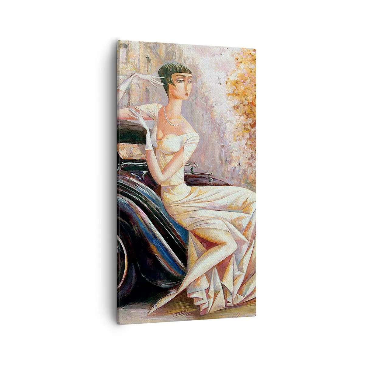 Vászonkép - Elegancia retro stílusban - 55x100 cm