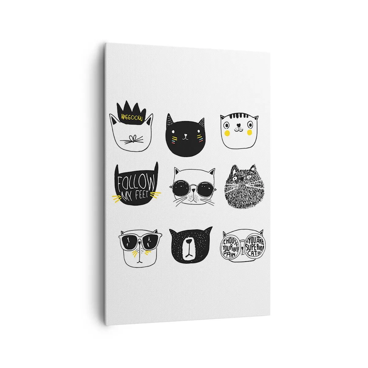 Vászonkép - Mindenki más - 80x120 cm