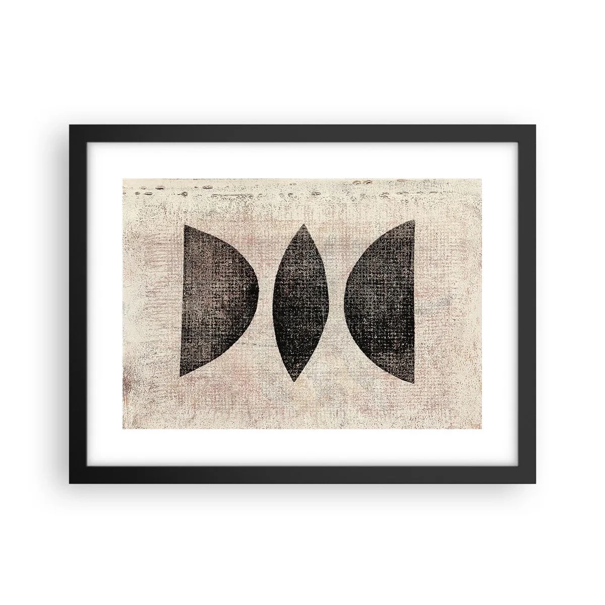 Poszter fehér keretben - Etnikai absztrakció - 40x30 cm