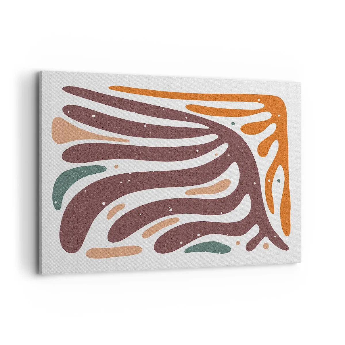 Vászonkép - Sugárzó organikus kompozíció - 100x70 cm