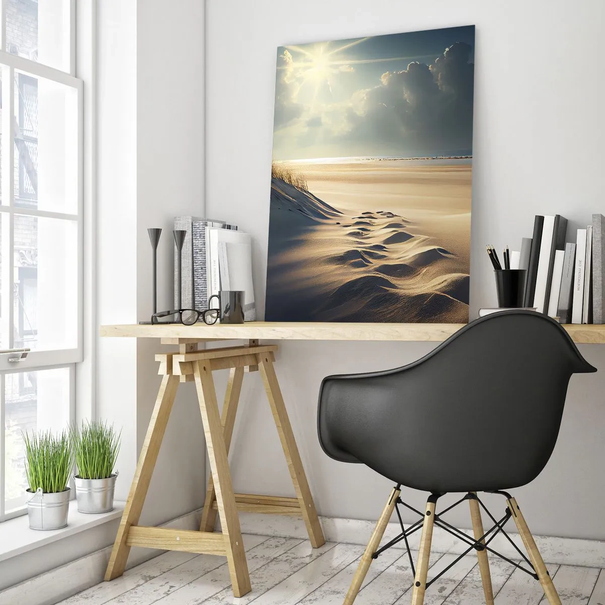 Üveg kép - Megnyugtató táj - 50x70 cm