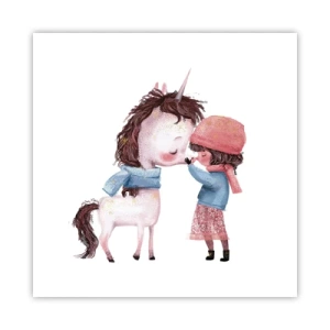 Poszter - Téli mese - 50x50 cm