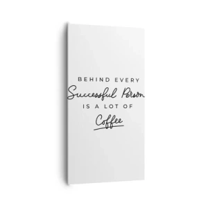 Vászonkép - A siker titka - 65x120 cm