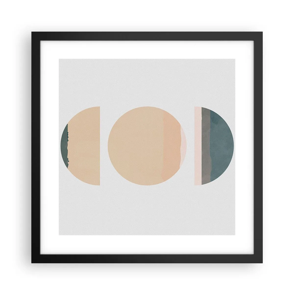 Poszter fehér keretben - Kerékről kerékre - 40x40 cm