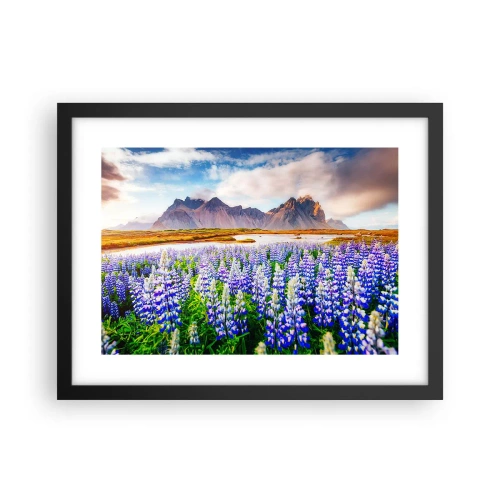 Poszter fehér keretben - Erő és szigorúság a szelídség mellett - 40x30 cm