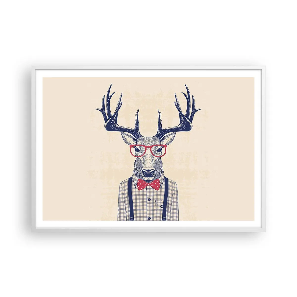 Poszter fekete keretben - Mókás extravagancia - 100x70 cm