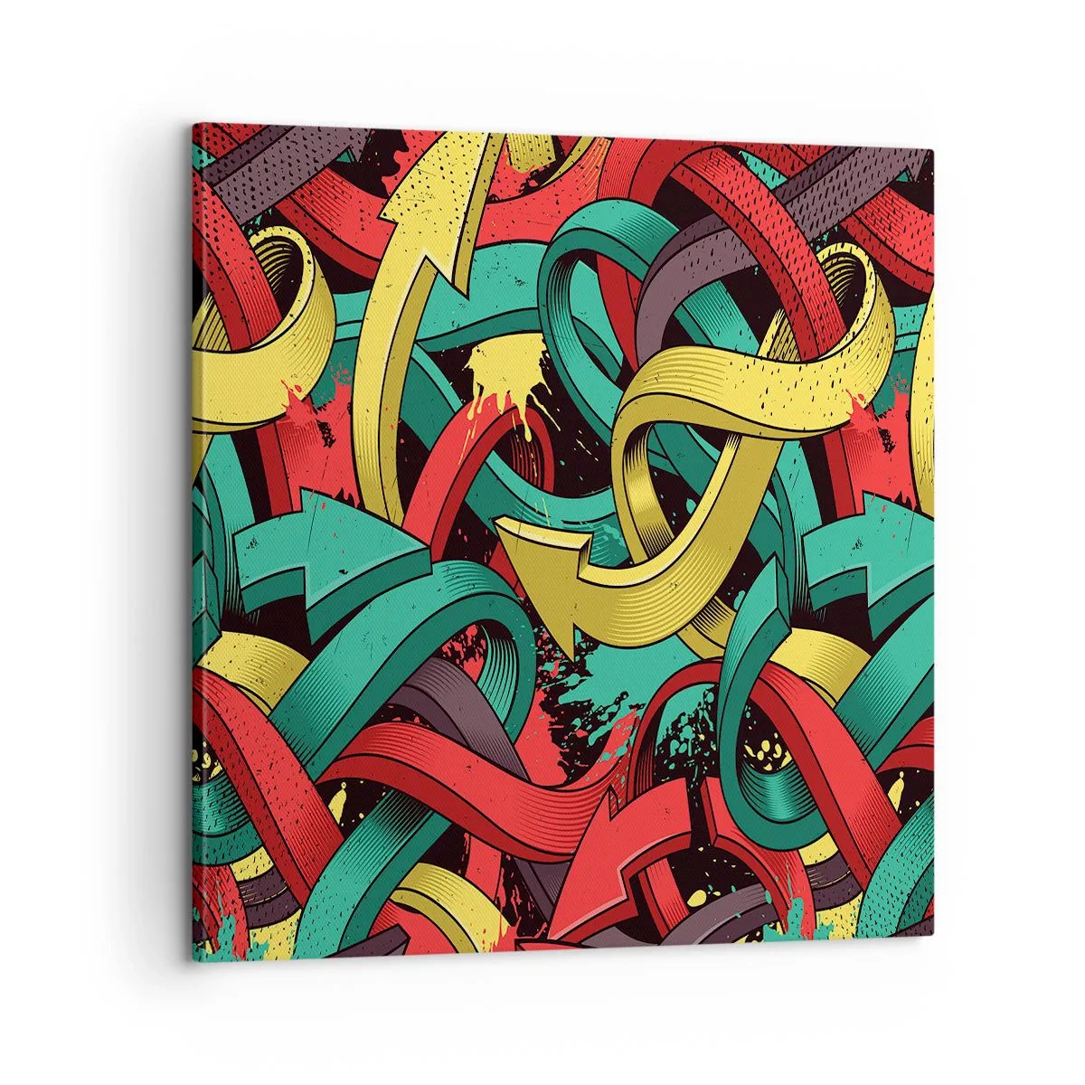 Vászonkép - Melyik az út a cél felé? - 60x60 cm