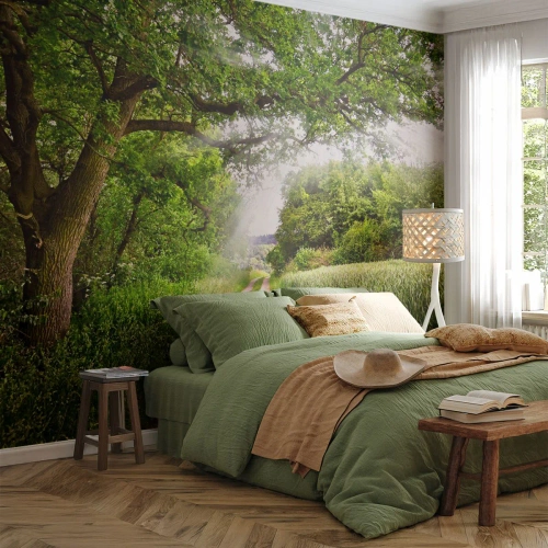 Fotótapéta Premium Sand - Et in Arcadia ego - Tájkép, Földút, Természet - 250x175 cm
