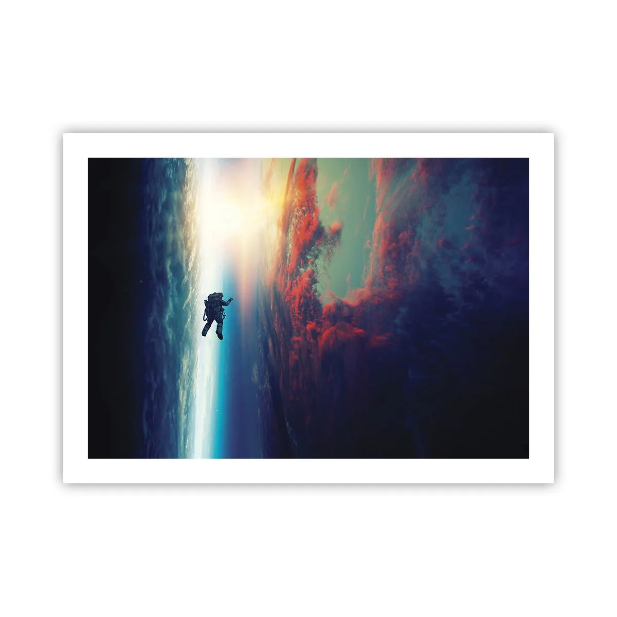 Poszter - Szembenézés az univerzummal - 70x50 cm