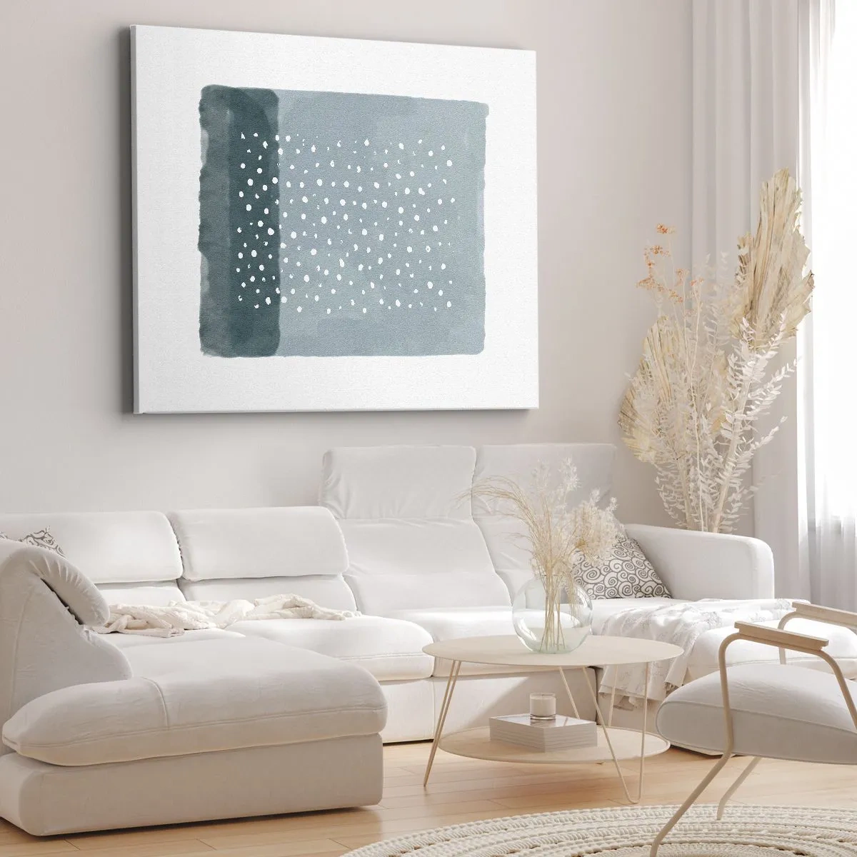 Vászonkép - Kéken nőtt - 120x80 cm