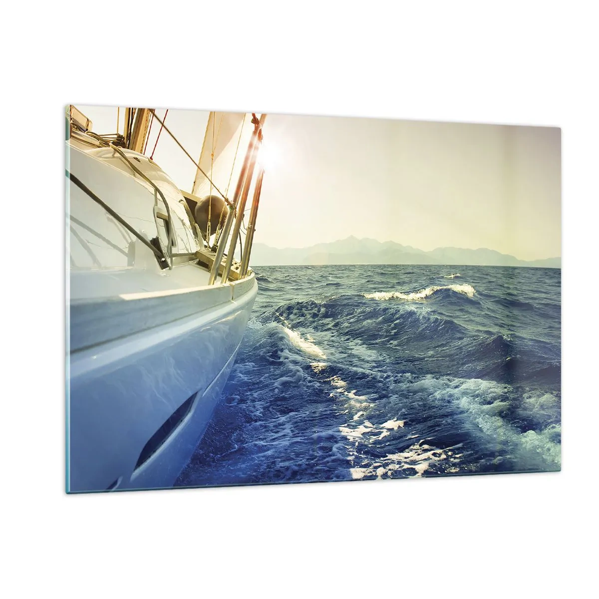 Üveg kép - A kalandhoz - 120x80 cm