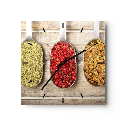 Falióra, Óra - Konyhai varázslat - 40x40 cm