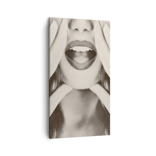 Vászonkép - Jövök már! - 45x80 cm