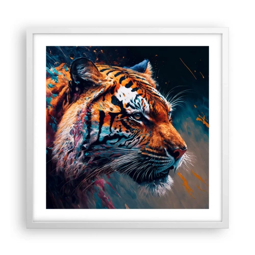 Poszter fekete keretben - Vad szépség - 50x50 cm