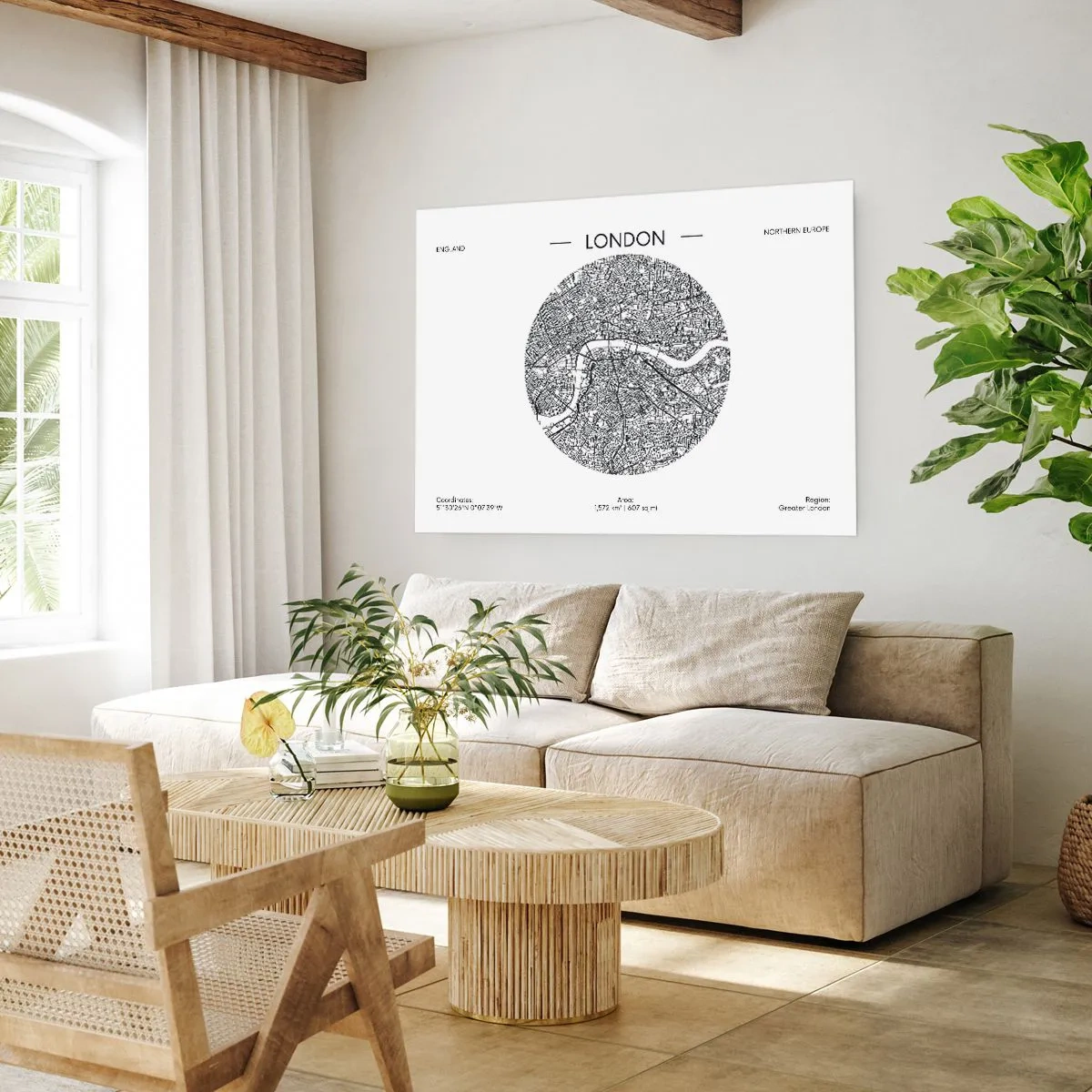 Poszter - London anatómiája - 100x70 cm