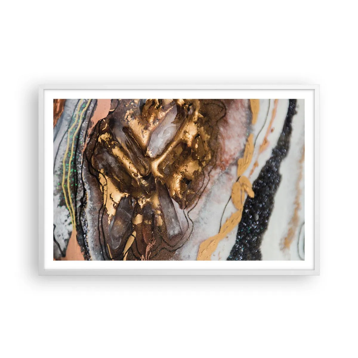 Poszter fekete keretben - A föld eleme - 91x61 cm