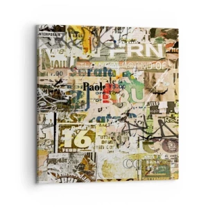 Vászonkép - Ej, történik… - 70x70 cm