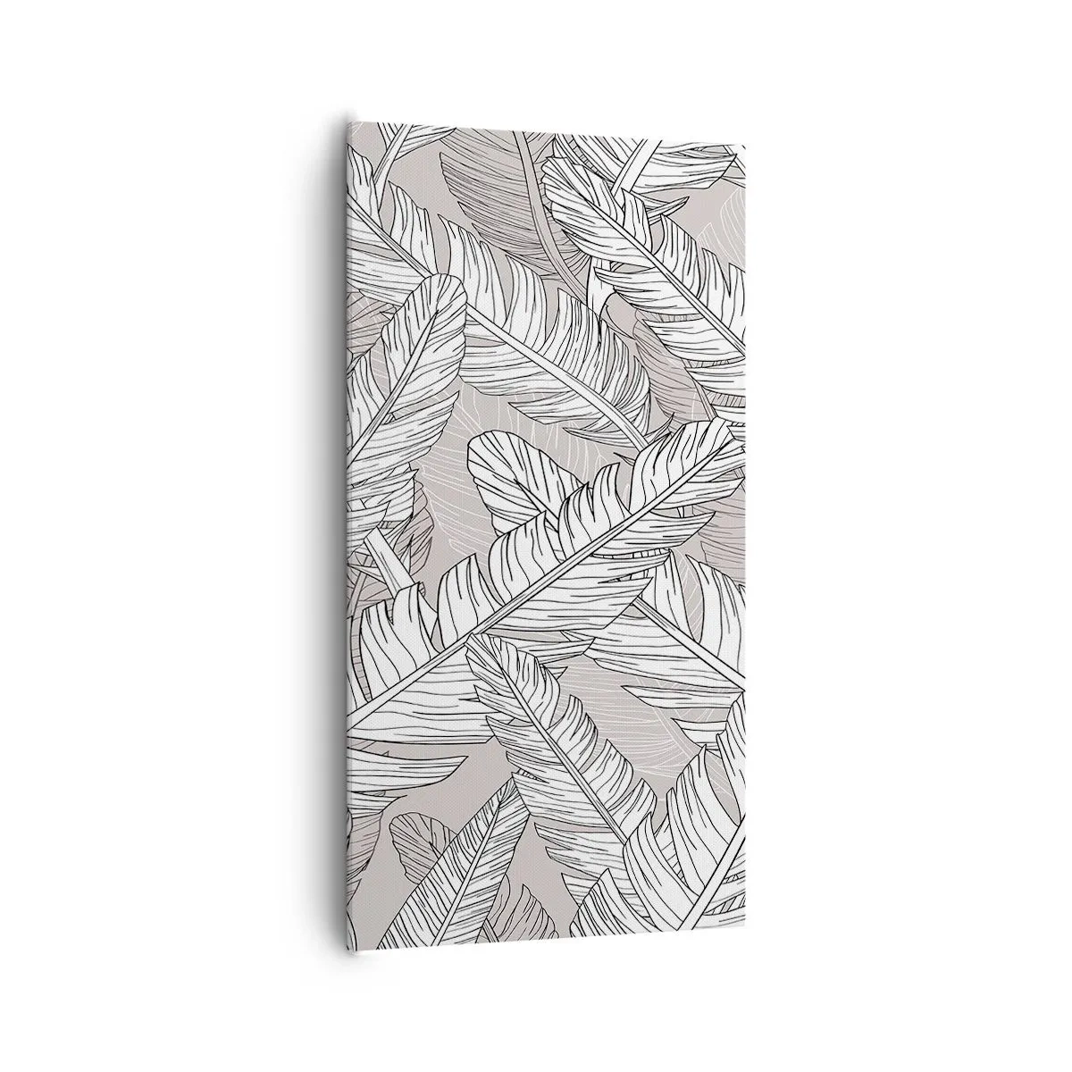 Vászonkép - Tollas kavarodás - 65x120 cm