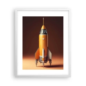 Poszter fekete keretben - Egy álommal kezdődik - 40x50 cm