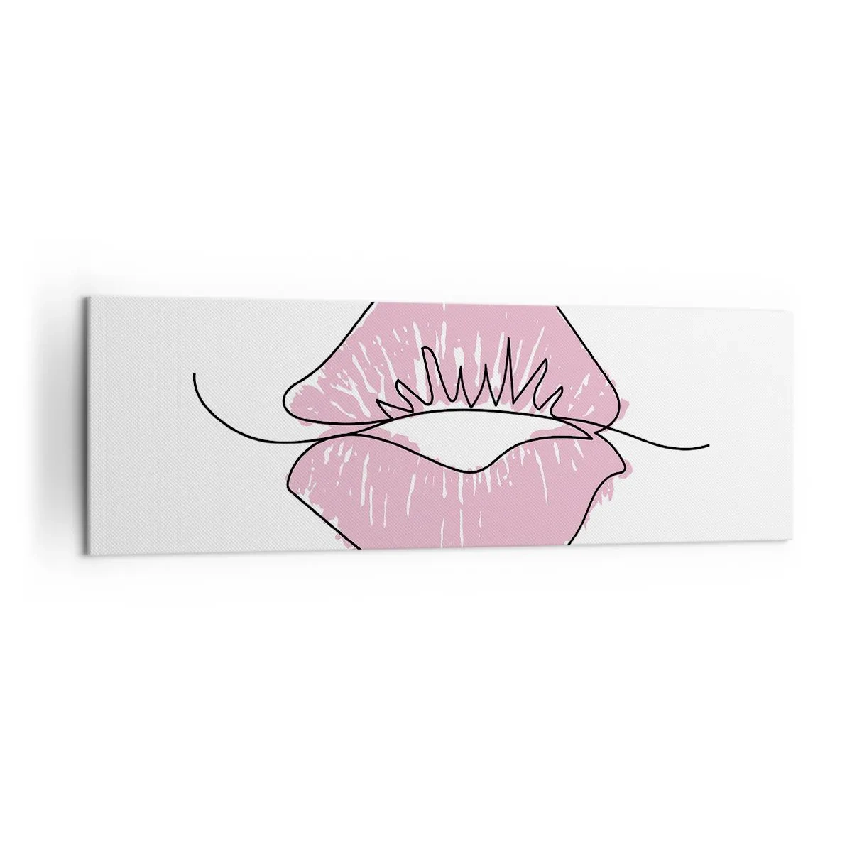 Vászonkép - Készen állsz a csókra? - 160x50 cm