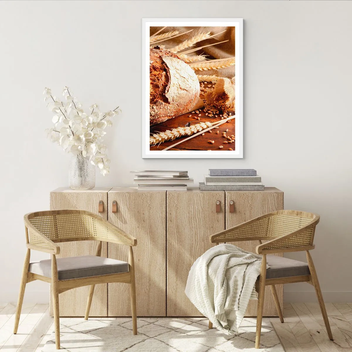 Poszter fekete keretben - Étvágygerjesztő, illatos, ropogós - 61x91 cm