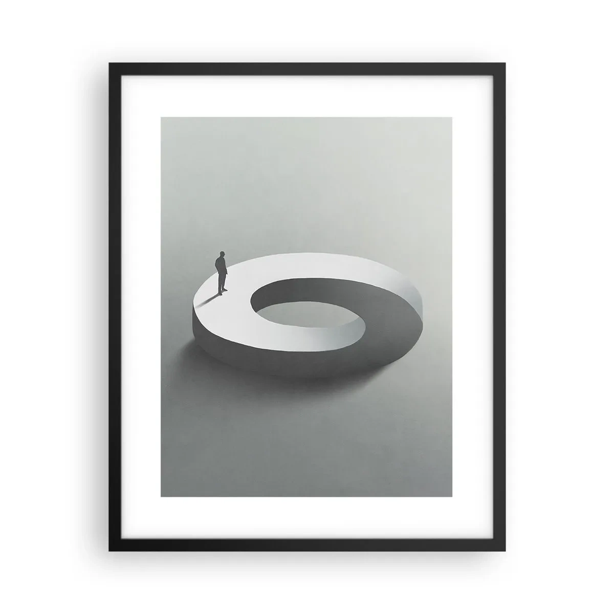 Poszter fehér keretben - És bölcsnek lenni - 40x50 cm