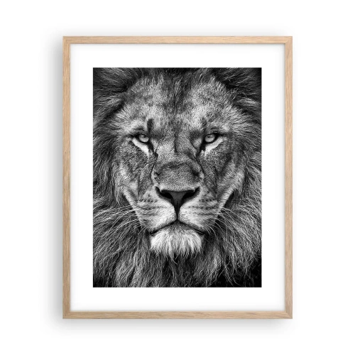 Poszter világos tölgy keretben - Őfelségi palástban - 40x50 cm