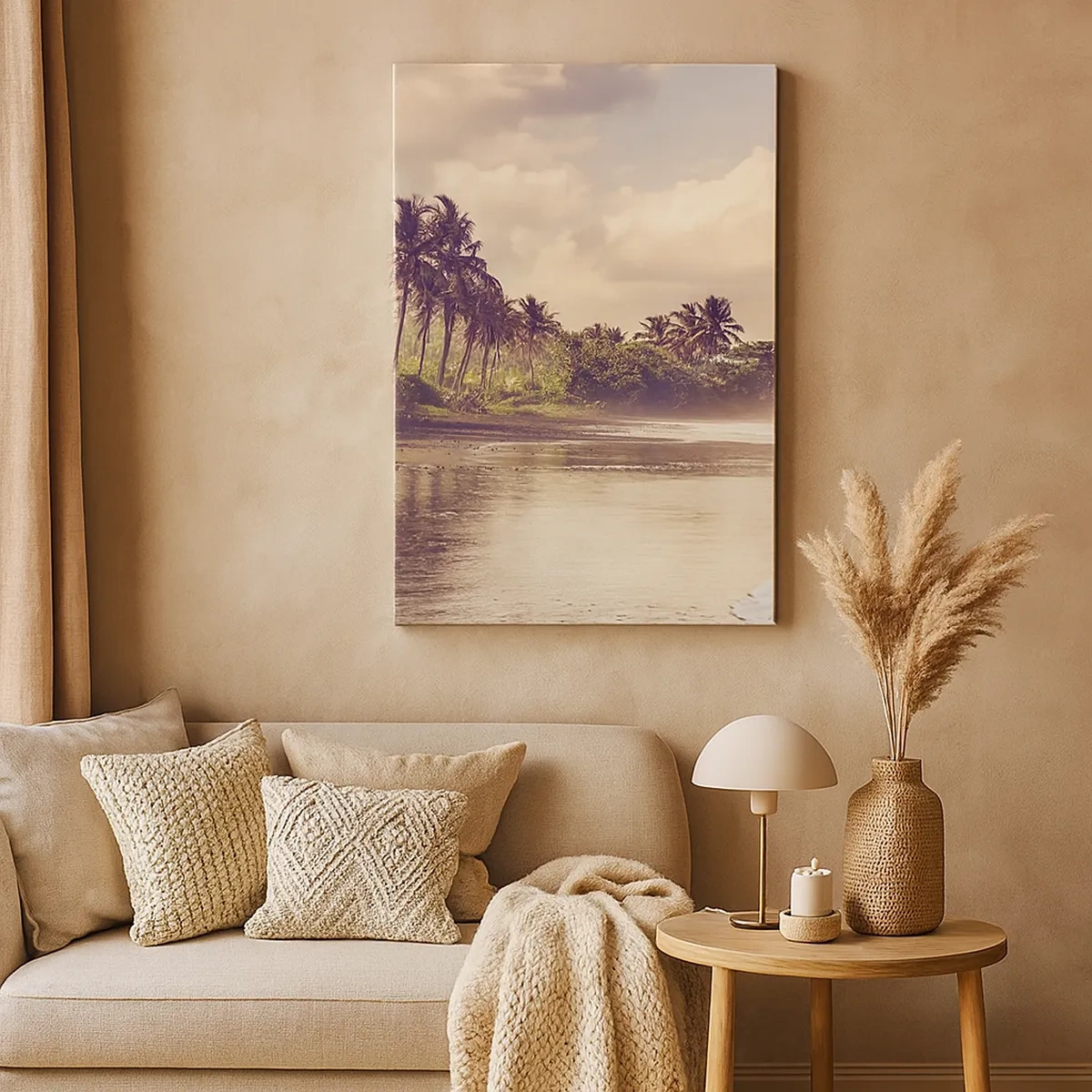 Vászonkép - A hullámok simogatása - 50x70 cm