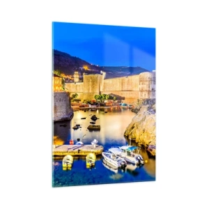 Üveg kép - Világos éjszaka az Adrián - 50x70 cm
