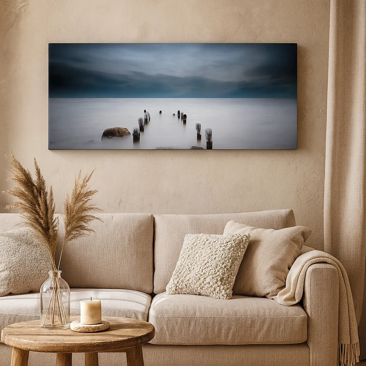 Vászonkép - Töprengő tó - 30x30 cm