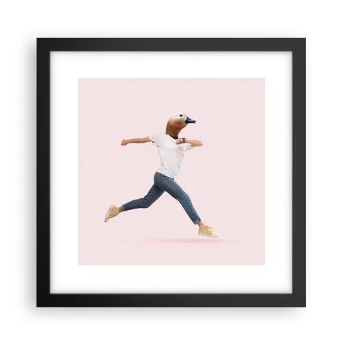 Poszter fehér keretben - Egy csipetnyi abszurditás - 30x30 cm