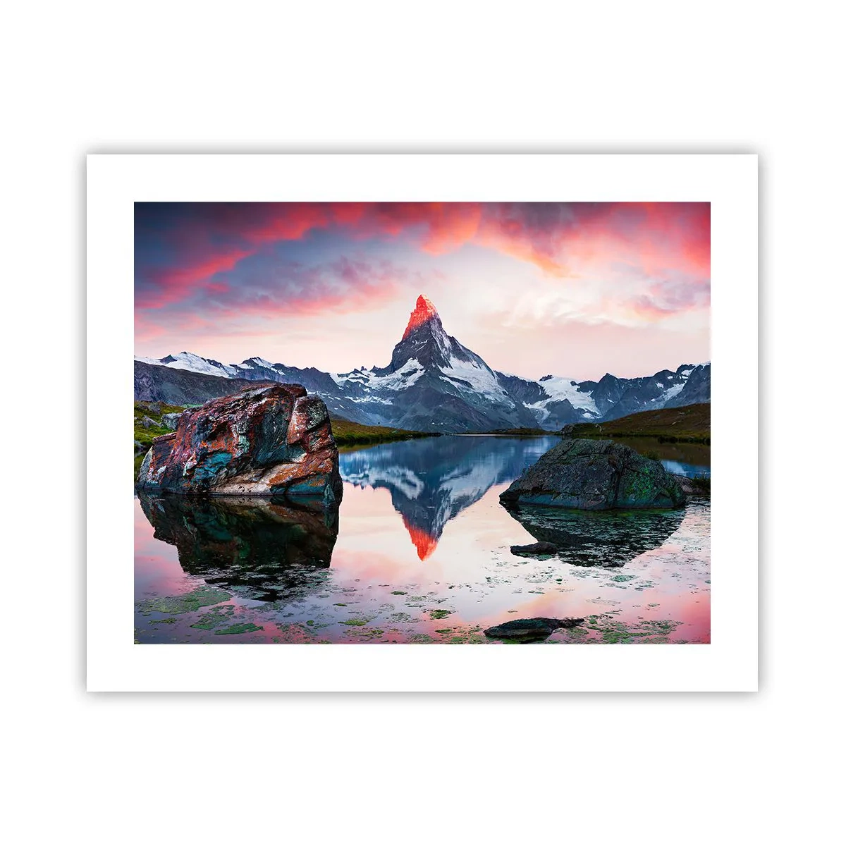 Poszter - A hegyek szíve forró - 50x40 cm