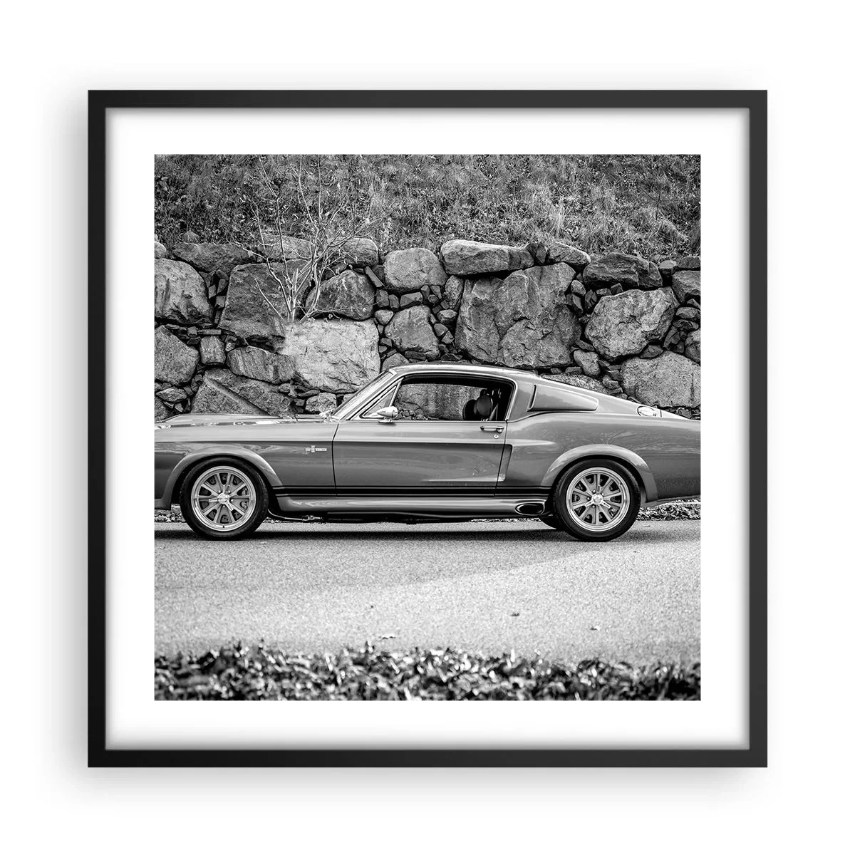 Poszter fehér keretben - A 60-as évek legendája - 50x50 cm