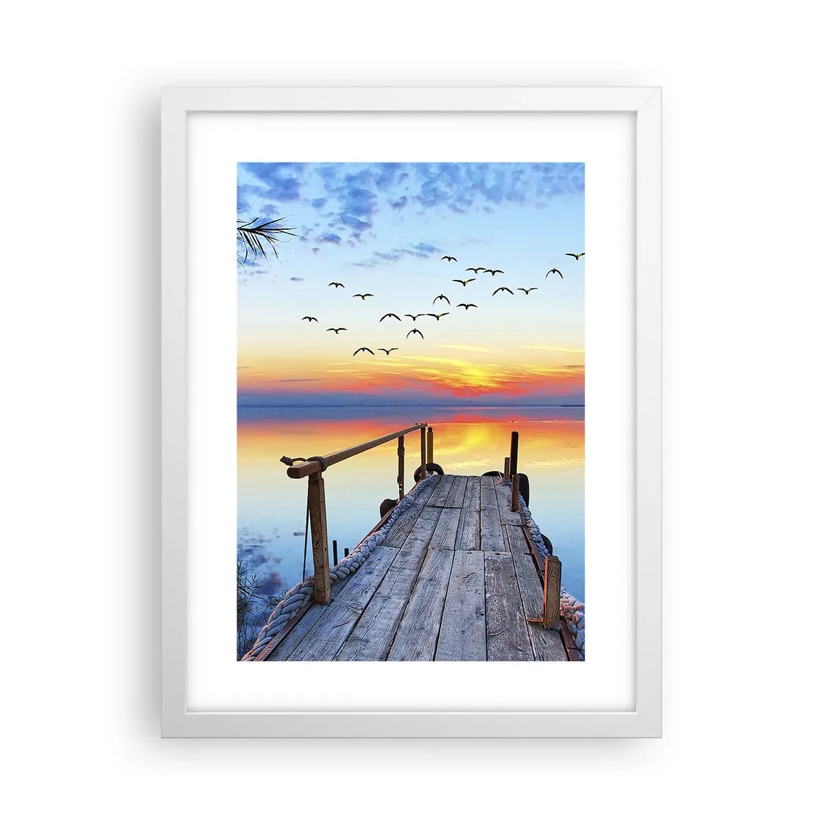 Poszter fekete keretben - Ideje visszamenni… - 30x40 cm