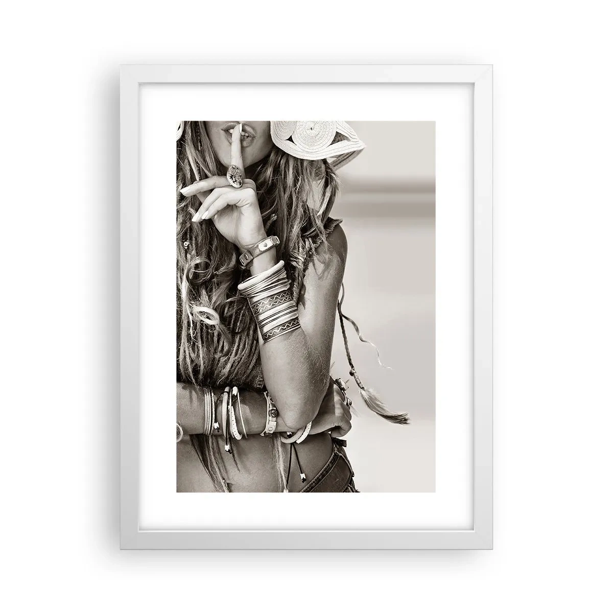 Poszter fekete keretben - Mint egy leány - 30x40 cm