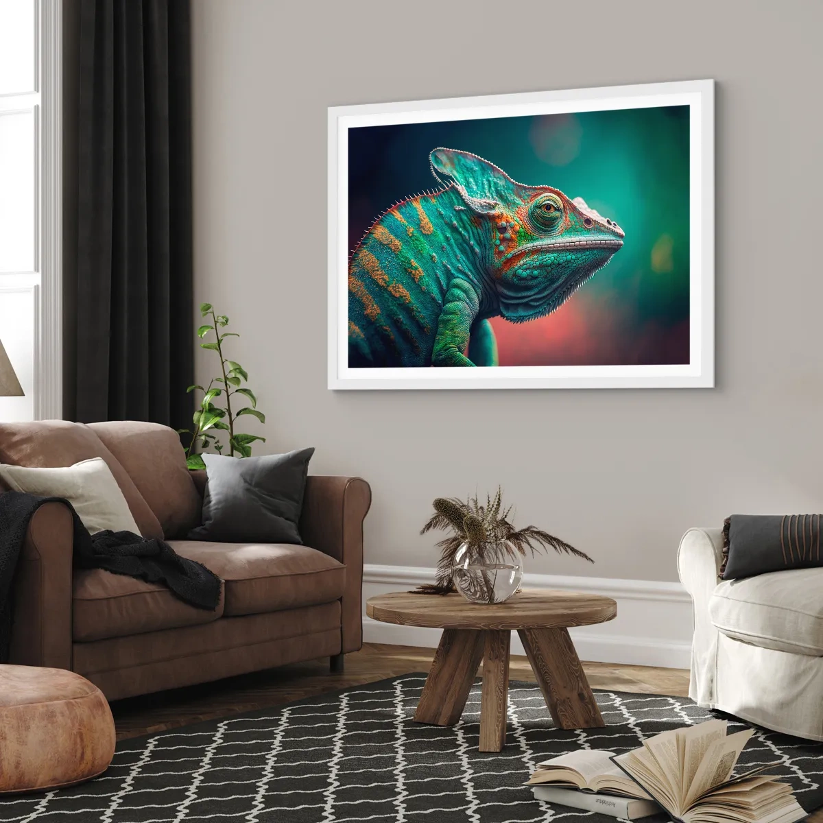 Poszter fekete keretben - Látsz engem? Nem jó... - 91x61 cm