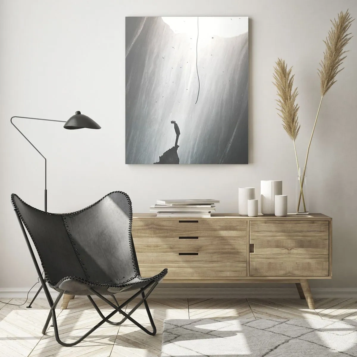 Üveg kép - Mindig van kiút - 80x120 cm