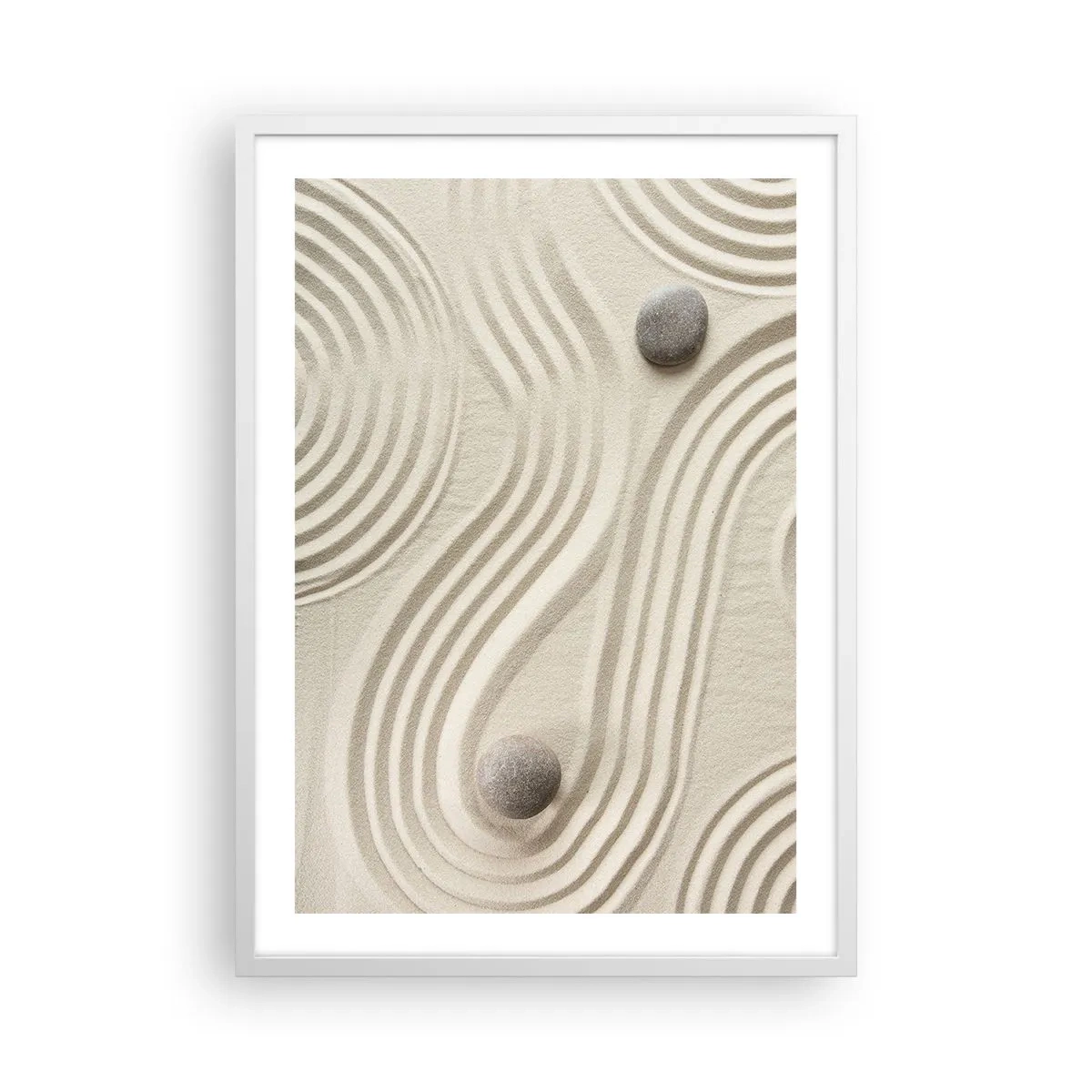 Poszter fekete keretben - A meleg érintése - 50x70 cm