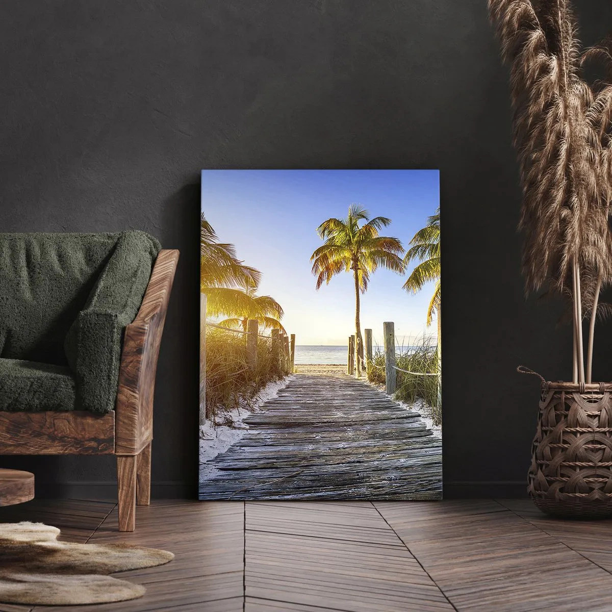 Vászonkép - Egyenesen a paradicsomba - 55x100 cm