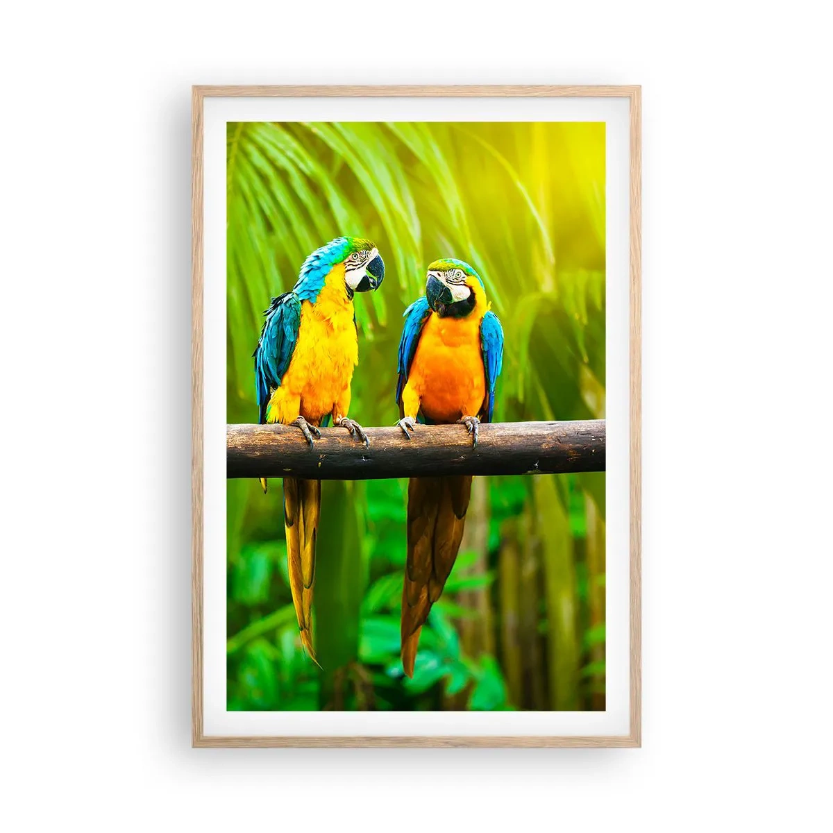 Poszter világos tölgy keretben - És hallottad, hogy ő…? - 61x91 cm